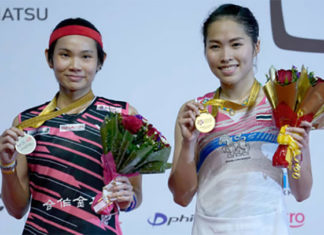 Ratchanok Intanon stuns Tai Tzu Ying to win the 2018 Malaysia Masters title. (photo: AP)
