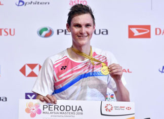 Viktor Axelsen is creating his own legacy in badminton. (photo: AP)