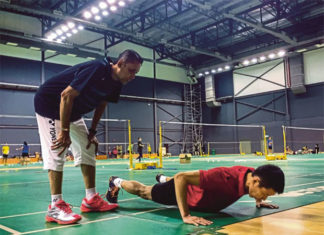 Misbun Sidek on lookout for 'right fit' for the Malaysian Thomas Cup team. (photo: Bernama)