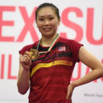 Congratulations to Zhang Beiwen for winning the 2018 India Open. (photo: AP)