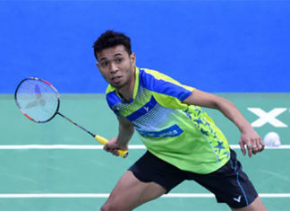 Iskandar Zulkarnain looking to continue strong start at the 2018 Badminton Asia Team Championships. (photo: AP)
