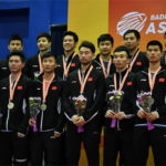 China – the 2018 Badminton Asia Team Championships runners-up. (photo: AP)