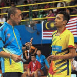 Soong Joo Ven & Iskandar Zulkarnain fizzle out at Swiss Open Misbun Sidek was hoping his shuttlers can do well at Swiss Open. (photo: Bernama)