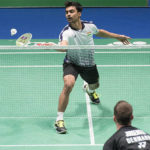 Sameer Verma beats Jan Jorgensen to win the 2018 Swiss Open. (photo: SwissOpen)