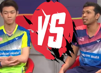 Lee Zii Jia and Iskandar Zulkarnain Zainuddin are going against each other in the 2018 Malaysia National Championships final.