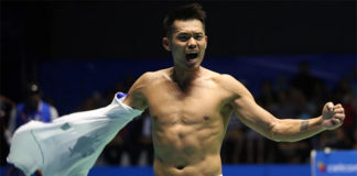 Lin Dan is unhappy with BWF's new service rule.