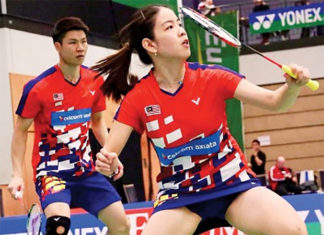 Goh Soon Huat/Shevon Jemie Lai are going strong at German Open. (photo: AP)
