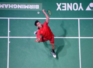 Lin Dan to play Shi Yuqi in the All England final. (photo: AP)