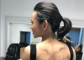Tai Tzu Ying and her gorgeous back muscles. (Tai Tzu Ying's Instagram)