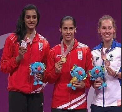 Congratulations to Saina Nehwal and PV Sindhu for winning gold and silver medal at the 2018 Commonwealth Games in Gold Coast, Australia