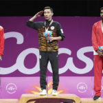 Lee Chong Wei fights hard to win the 2018 Commonwealth Games in Gold Coast gold medal. (photo: AP)