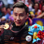 Lee Chong Wei claims Malaysia’s first gold medal in badminton at the 2018 Commonwealth Games in Gold Coast, Australia.