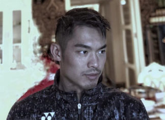 Lin Dan looks slick with short new hairstyles. (photo: Ricky - Weibo)
