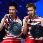 Marcus Fernaldi Gideon/Kevin Sanjaya Sukamuljo are most dominant men’s doubles pair of the past 2 years. (photo: AP)