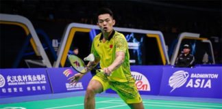 Lin Dan is trying to adjust his condition for the Thomas Cup. (photo:AP)