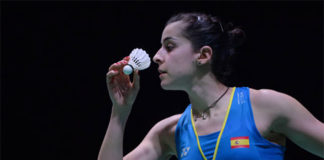 Carolina Marin is looking to win her fourth European Championships title this year. (photo: AP)