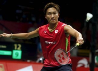 Kento Momota is making an impressive return to top-tier badminton. (photo: AP)