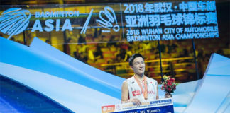 Kento Momota wins men's singles title at 2018 Badminton Asia Championships. (photo: AFP)