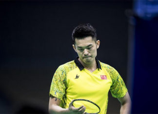 Lin Dan looks to find form at New Zealand Open. (photo: AP)
