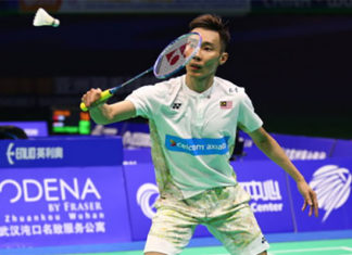 Lee Chong Wei named in Malaysia's Thomas Cup team. (photo: AFP)