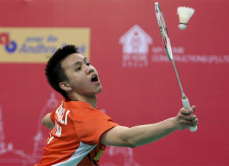Zulfadli Zulkiffli has been suspended from competing in badminton for 20 years. (photo: AFP)