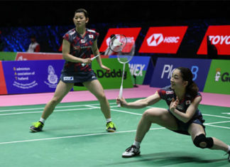 Misaki Matsutomo/Ayaka Takahashi are the strongest women's doubles pair in the 2018 Uber Cup competition. (photo: AP)