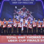Congratulations to Japan for winning the 2018 Uber Cup. (photo: AP)