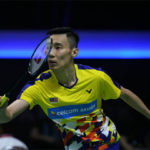 Lee Chong Wei plays faster than average during the Thomas Cup final. (photo: AP)