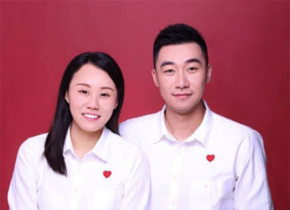 Congratulations to Zhao Yunlei and Hong Wei. May their married life be full of fun, love joy and laughter! (photo: Zhao Yunlei's social media page)