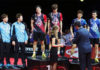 The return of Kim Sa-rang, Kim Gi-Jung, Ko Sung-Hyun, Shin Baek-Cheol, Lee Yong-Dae and Yoo Yeon-Seong (from left) will undoubtedly spice up the men's double competition.