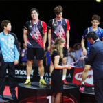 The return of Kim Sa-rang, Kim Gi-Jung, Ko Sung-Hyun, Shin Baek-Cheol, Lee Yong-Dae and Yoo Yeon-Seong (from left) will undoubtedly spice up the men's double competition.