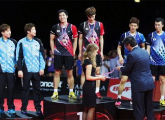 The return of Kim Sa-rang, Kim Gi-Jung, Ko Sung-Hyun, Shin Baek-Cheol, Lee Yong-Dae and Yoo Yeon-Seong (from left) will undoubtedly spice up the men's double competition.