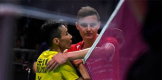 Lee Chong Wei could face Viktor Axelsen in Malaysia Open quarter-final. (photo: AP)