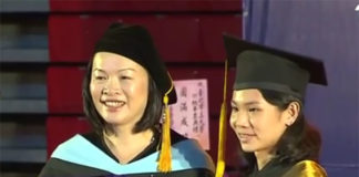 Congratulations to Tai Tzu-ying on getting her master degree. (photo: Facebook)
