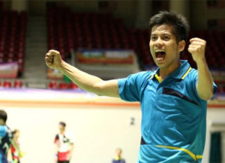 Frankly, the whole BAM management and some coaches should be fired instead of good players such as Mohd Arif Latif, and other young men's singles shuttler. (photo: Bernama)