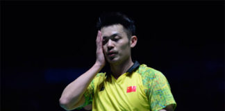 Lin Dan's stunning loss leaves the US Open tournament wide open. (photo: AP)