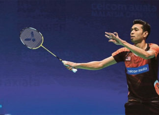 Iskandar Zulkarnain has been caught smoking in a hotel during the Thomas Cup Finals in Bangkok. (photo: Bernama)