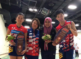 Chang Peng Soon/Goh Liu Ying regain their momentum to win the 2018 US Open title. (photo: Facebook)