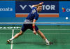 Viktor Axelsen confident his form will pick up following a slow start at the Malaysia Open. (photo: Bernama)