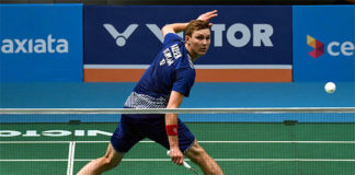 Viktor Axelsen confident his form will pick up following a slow start at the Malaysia Open. (photo: Bernama)