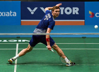 Viktor Axelsen confident his form will pick up following a slow start at the Malaysia Open. (photo: Bernama)