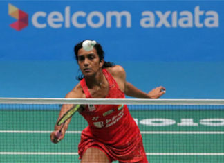 PV Sindhu secures a spot in the Malaysia Open semi-final. (photo: AP)