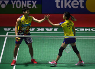 Chan Peng Soon/Goh Liu Ying seek revenge against Tontowi Ahmad/Liliyana Natsir in the Indonesia Open final. (photo: AFP)