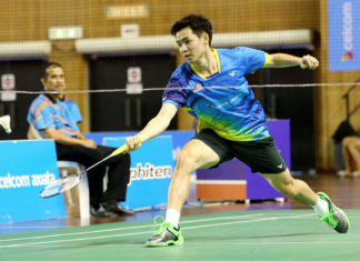 Cheam June Wei should take advantage to learn from top players at the Asian Games. (photo: AFP)