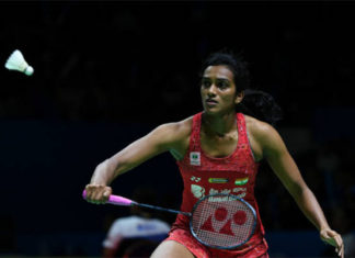 PV Sindhu eyes medal at the World Championships. (photo: AFP)