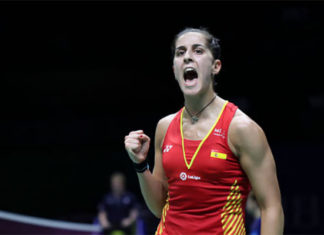 Carolina Marin enters the quarter-finals of 2018 World Championships. (photo AFP)