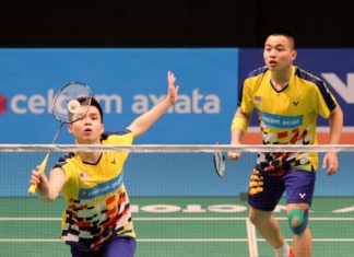 Aaron Chia/Soh Wooi Yik are young rising men's doubles pair from Malaysia. (photo: Bernama)