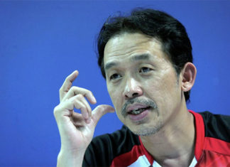 Rashid Sidek's words of wisdom are uplifting and inspiring. (photo: Bernama)