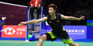 Shi Yuqi has become one of the world's top badminton players. (photo: AFP)
