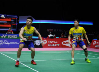 BAM would like Goh V Shem/Tan Wee Kiong to deliver gold at the 2018 Asian Games. (photo: AFP)